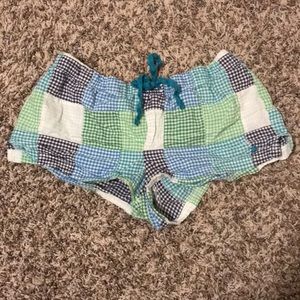 Aerie patchwork sleep shorts